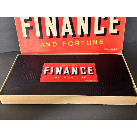 Game of Finance and Fortune by Parker Brothers 1936 Vintage Board Game - Picture 5 of 16